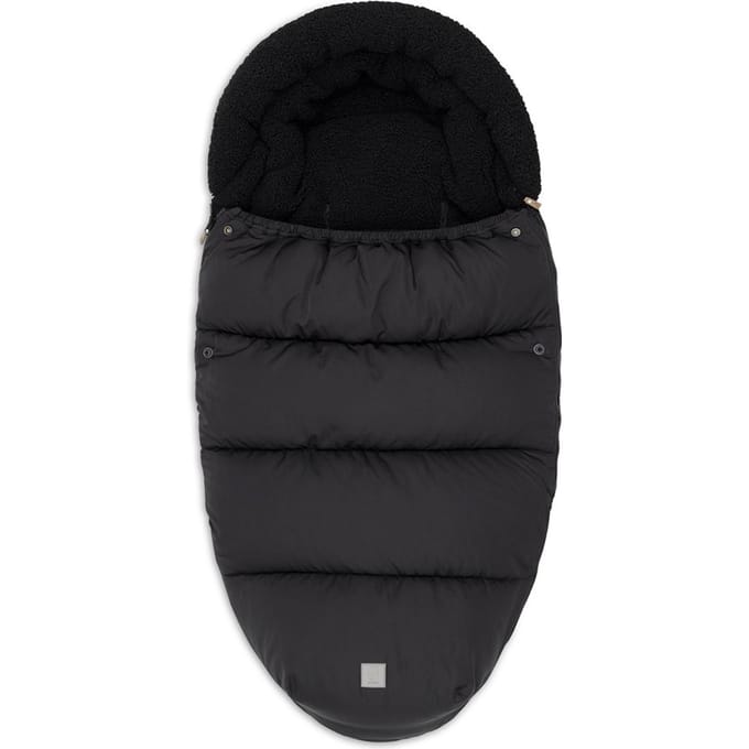 Jollein Voetenzak Buggy & Kinderwagen - Puffed Black - Waterafstotend