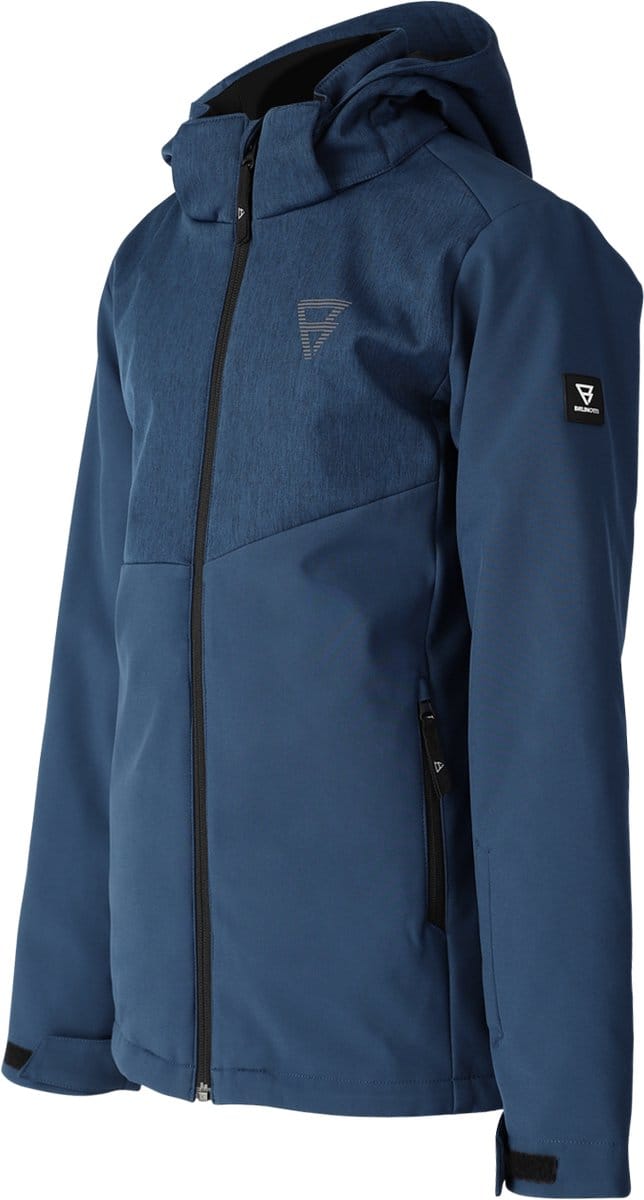 Brunotti Twinstroky Jongens Softshell Jas - Blauw - 128