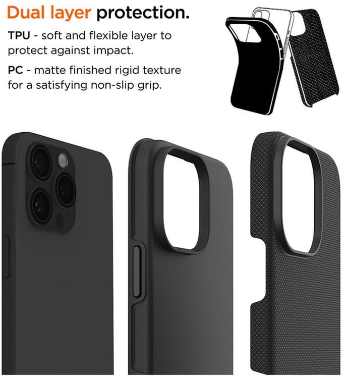 Eiger North case Apple iPhone 16 Pro Max - black