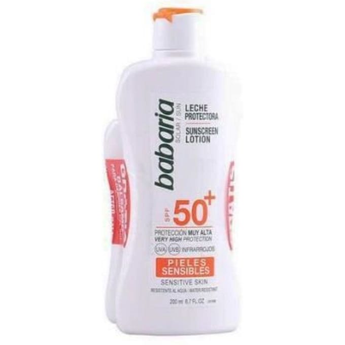 Zonnebrandset - Babaria - SPF 50+ - 2 stuks - Zonnemelk 200 ml - After Sun 100 ml