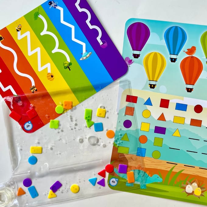 Learning Resources Colours & Shapes Sensory Pad - 3+
