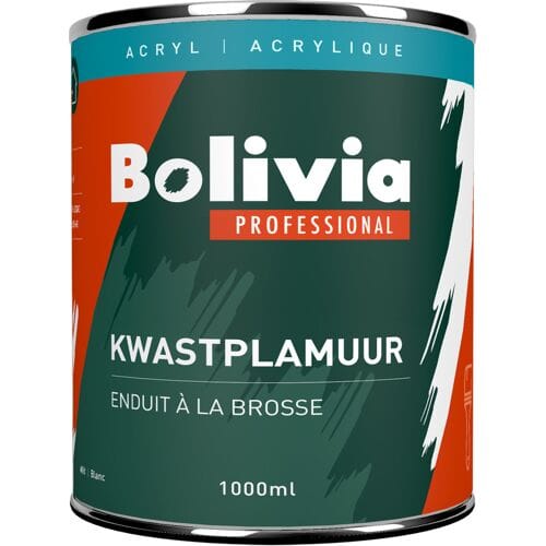 Bolivia Aqua Kwastplamuur - 1 Liter