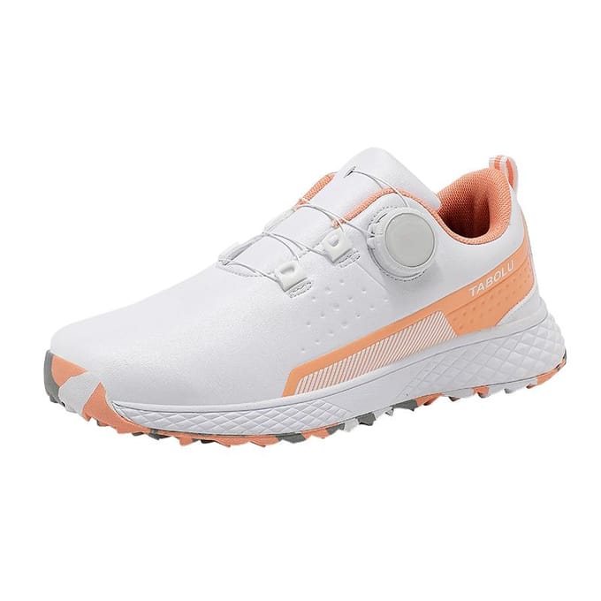 Dames Golfschoenen Professionele Leren Sneakers Grote Maat Buiten Wandelen Plat Zacht Mode Golfer 37
