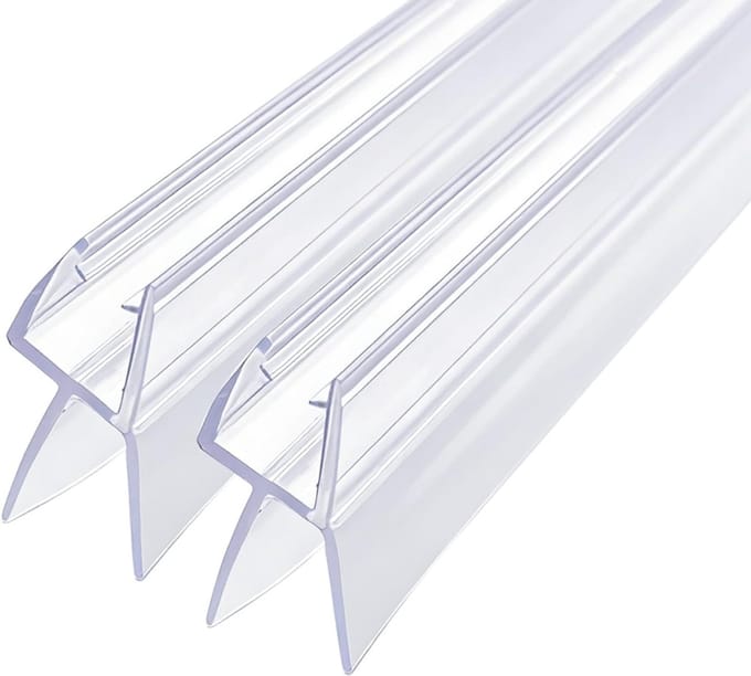 CRLYN® Douchedeur Strip Onderzijde - Douchedeurafdichting - Lekstrip