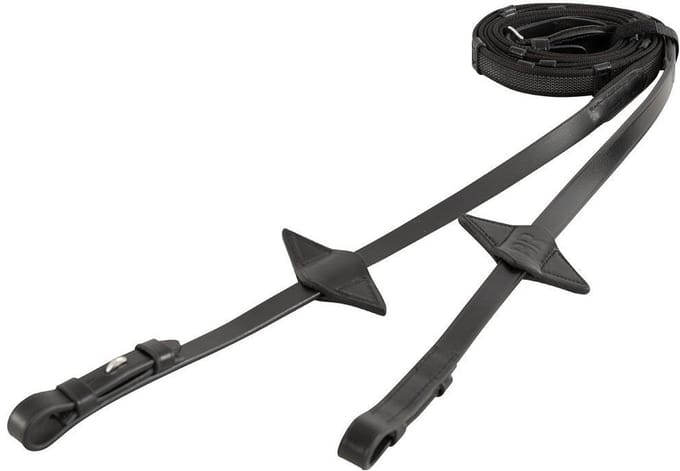 Riemen voor paard met rubberen antislipband BR Equitation