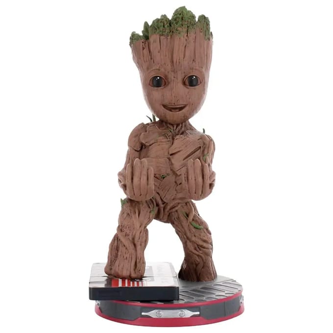 Guardians of the Galaxy - Smiley Groot - figurine standaard voor telefoon | controller | oplaadcase (Cable Guys Original)
