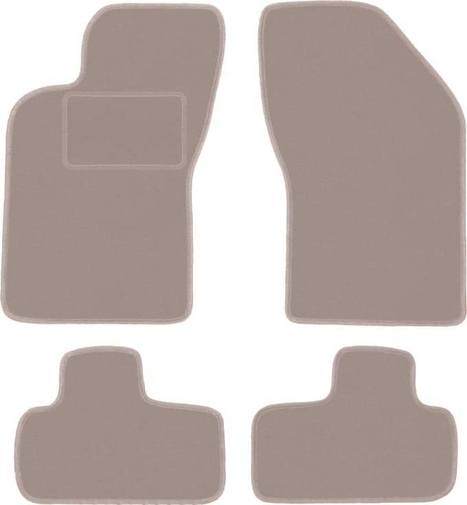 Beige veloursmatten voor: Fiat Coupe I coupé (1994-2000)