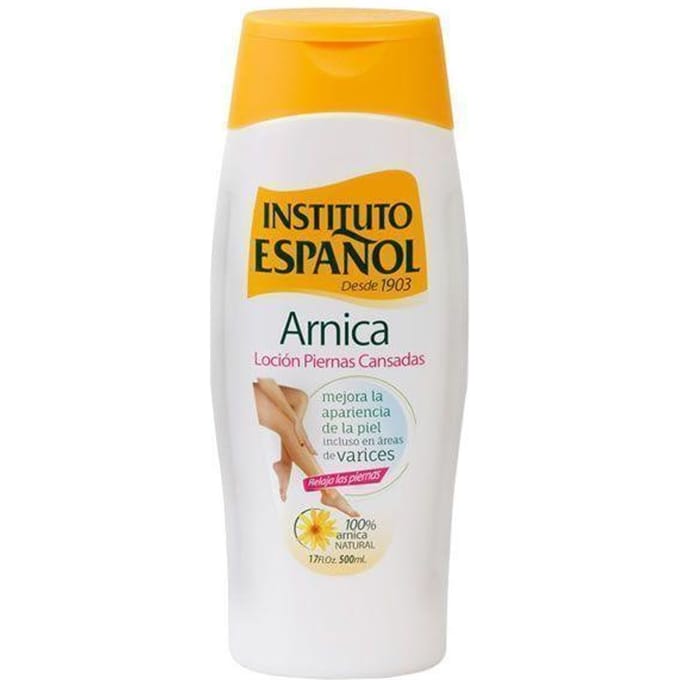 Instituto Espanol Arnica Vermoeide Benen Lotion 500ml white