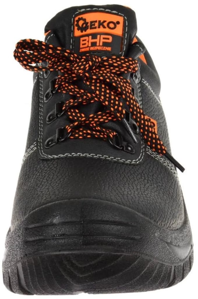 GEKO Zwarte veiligheidsschoenen - antislip - ademend - maat 40