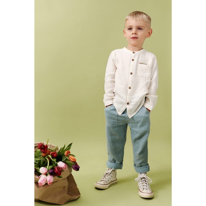Louise Misha Shirt Amod Off White Taglia: 6M | Camicie Outlet | kids | Bianco