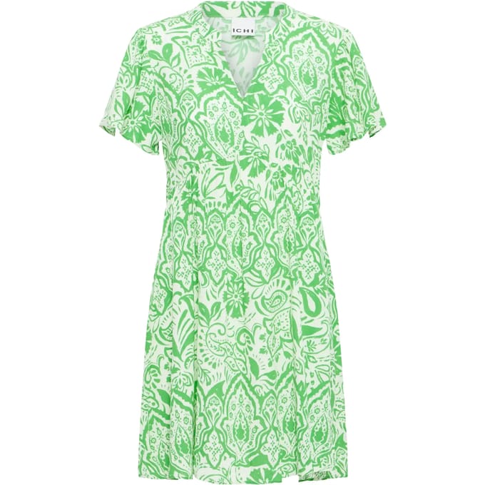 Jurk met opdruk voor dames Ichi IHMarrakech Dr15