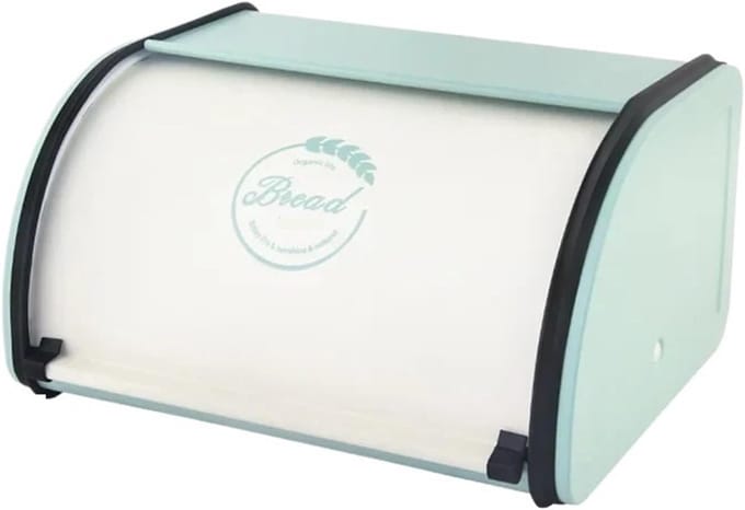 Broodtrommel Metaal - Opslag Container - Brood Vers Houden - Roll-up Deksel - Ruime Opslag - Kleur3