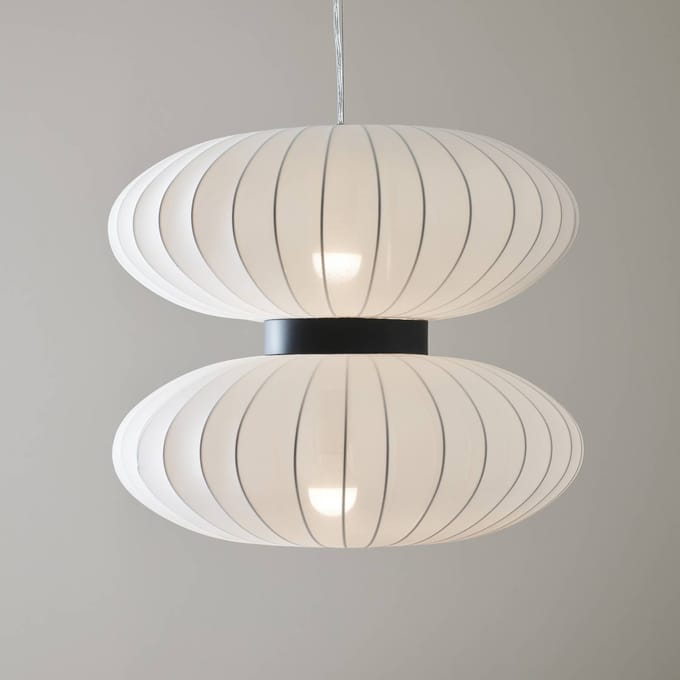Markslöjd Hanglamp Daburu met stoffen kap