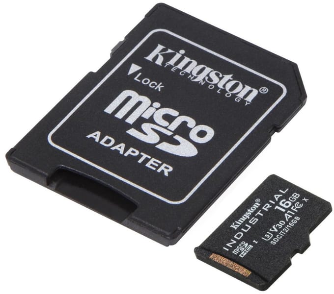 Kingston Industrial Serie - Geheugenkaart - 16GB - microSDHC - pSLC