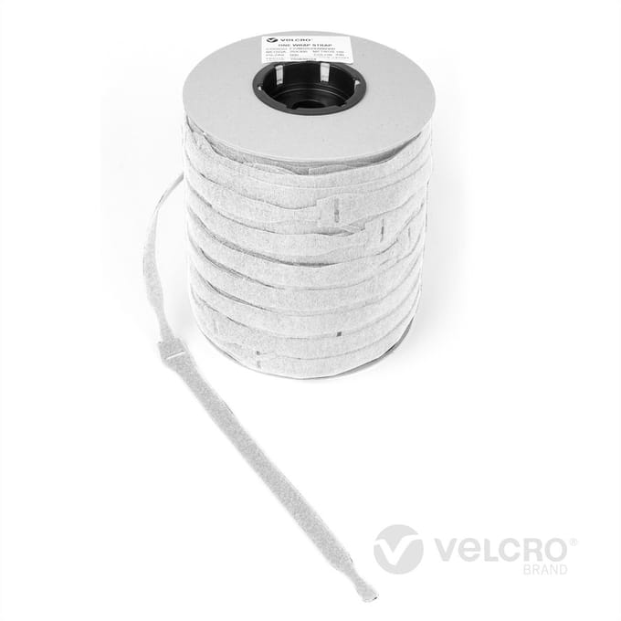 VELCRO® VELCRO® One Wrap® Strap 20mm x 230mm, 75 Klittenbandriem Wit 750 stuk(s)