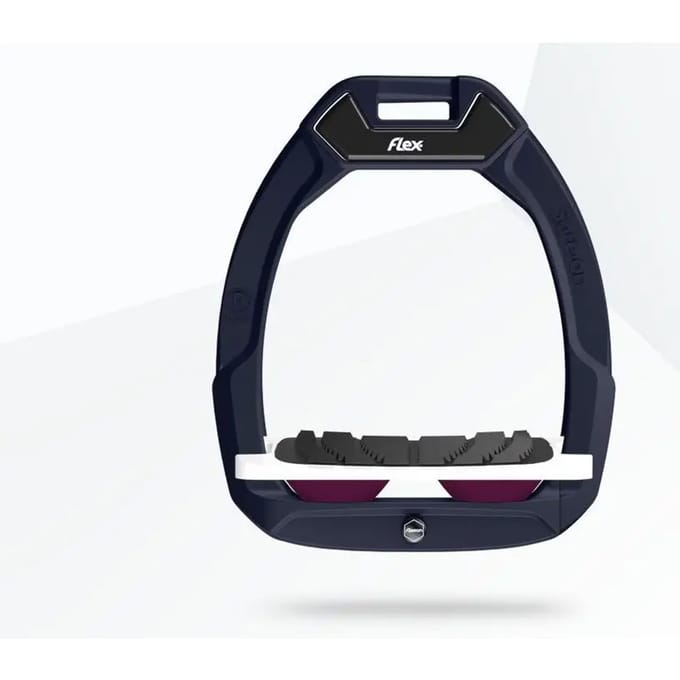 Veiligheidsoefenijzers met Grip Hellend Rood/Wit/Pruim Flex-On Safe-On