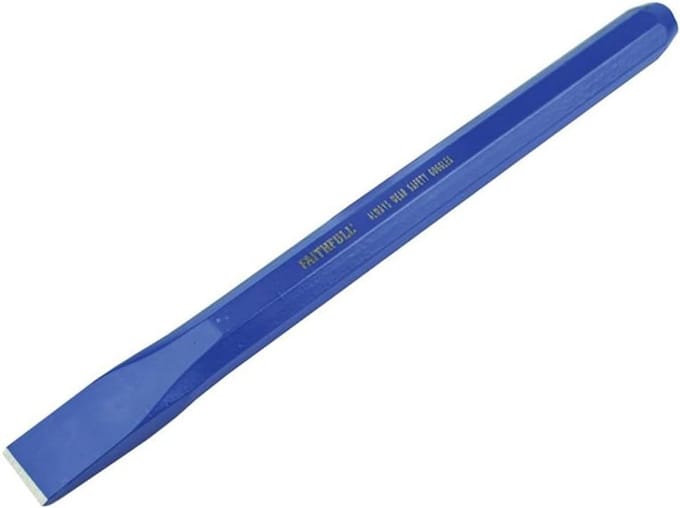 Koude Beitel Plat - 300x25 mm voor Steen, Beton en Staal