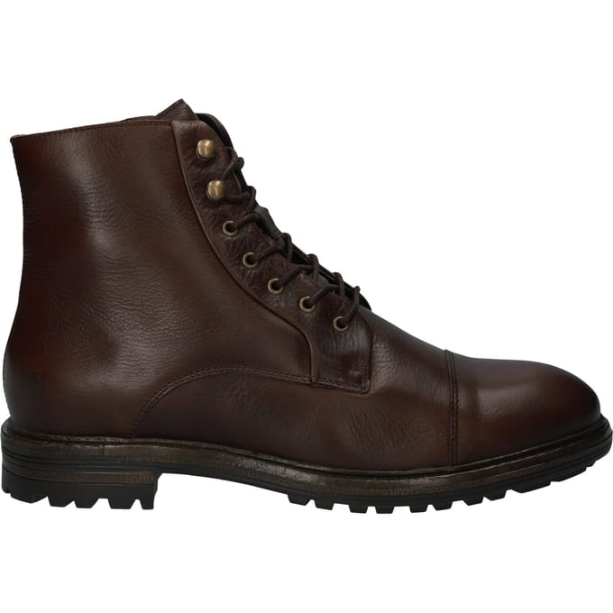 Blackstone Lester - UG21 Dark Brown - Lace-ups - Heren - Dark brown - Maat: 40