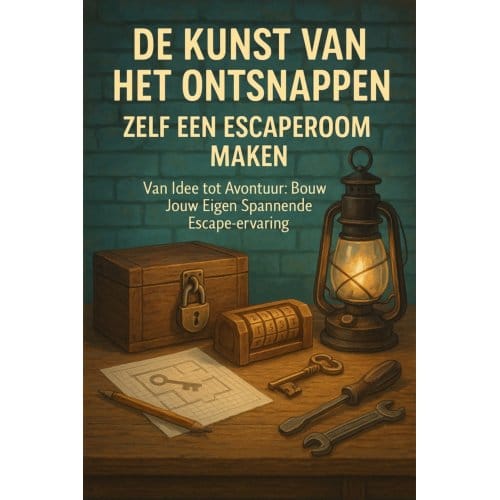 De Kunst Van Het Ontsnappen: Zelf Een Escaperoom Maken - Andries B.V.