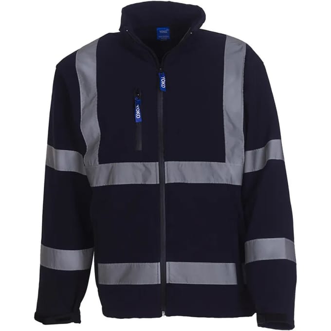 Yoko Heren Fluo Soft Shell Jas (Marine)