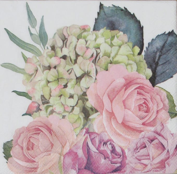 Ambiente - Lunch servetten - Rose Garden