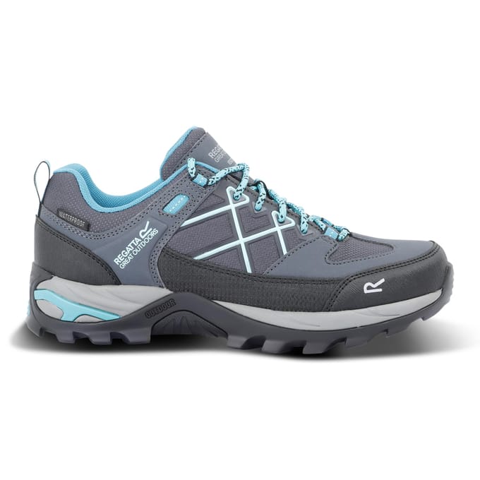 Regatta Dames/Dames Samaris III Laag Loopschoenen (Marine/Lila)