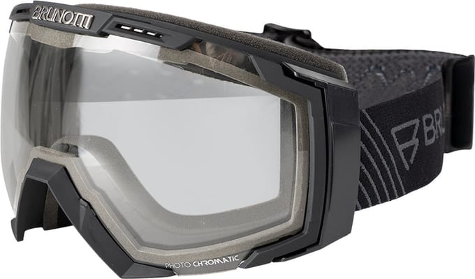 Brunotti - Thunder Snow Goggles Unisex - Black - Skibril - Ski Goggles - Cat3 - Photochromic - UV380 - Antikras - ONE SIZE