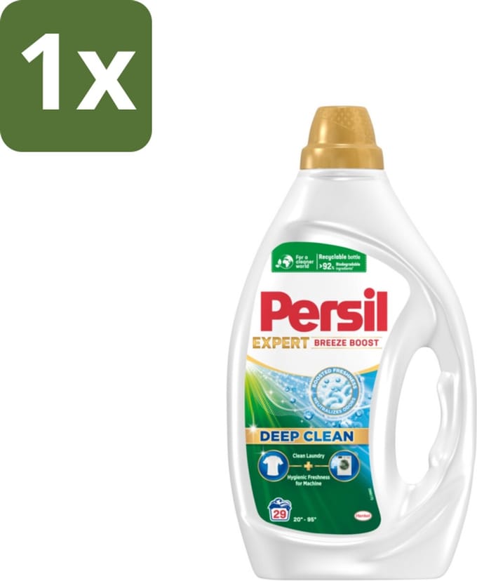 Persil Wasmiddel Gel 29 Wasbeurten Breeze Boost 1,305 liter - 1 stuk