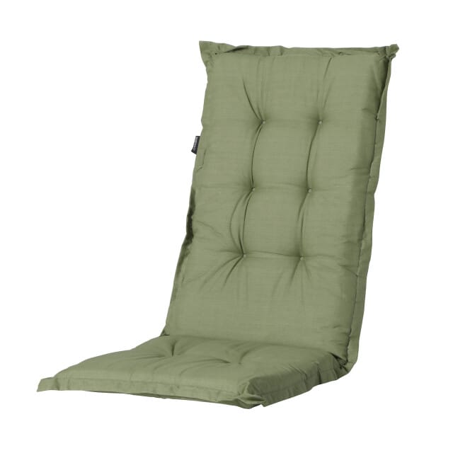Madison Tuinstoelkussen Hoge Rug - Groen - katoen/poly