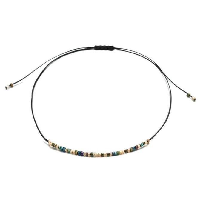 Kralen Armbandje Bohemian stijl - Blauw & Groen