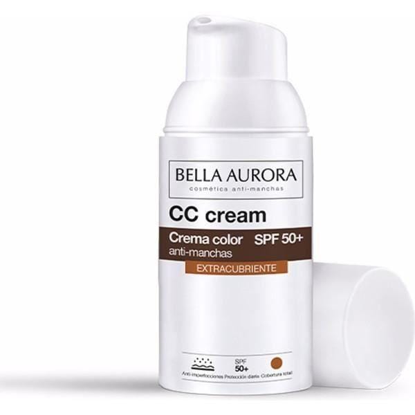 CC Cream - BELLA AURORA - Extracubriente SPF50+ - 30 ml - Unisexe - Hydratant