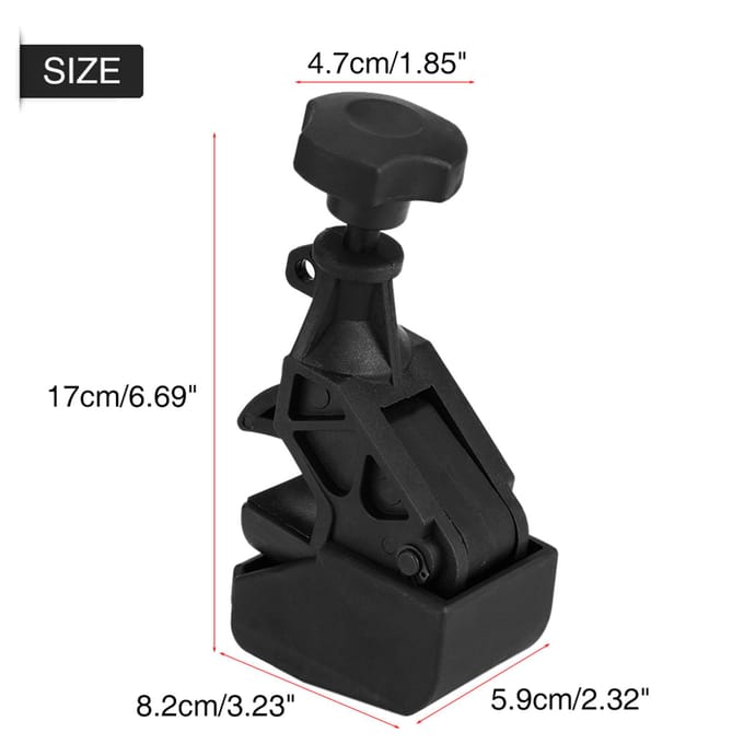 Plastic Bandenwisselaar Bead Klem Drop Center Tool Velg Klem Heavy Duty Machine black
