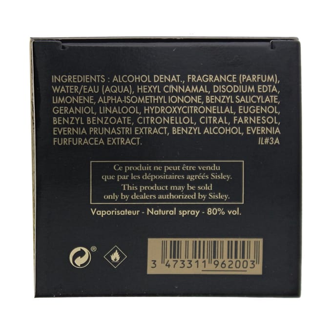 SISLEY Vrouwengeuren Eau de Parfum Spray Damesparfum Dames 100 ml