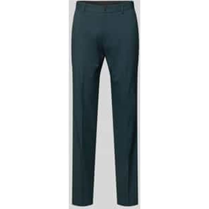 s.Oliver - male - s.O PURE: Slim fit broek in gevlekte stretch keperstof
