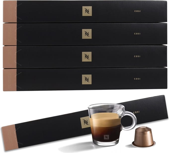 Koffie met smaakcapsules Koffiecapsule Cosi NESPRESSO