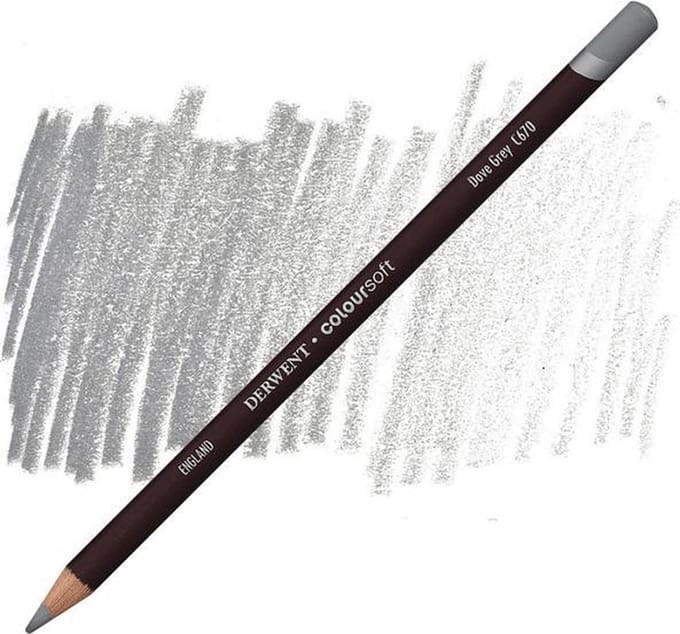 Derwent Coloursoft potlood Dove Grey C670