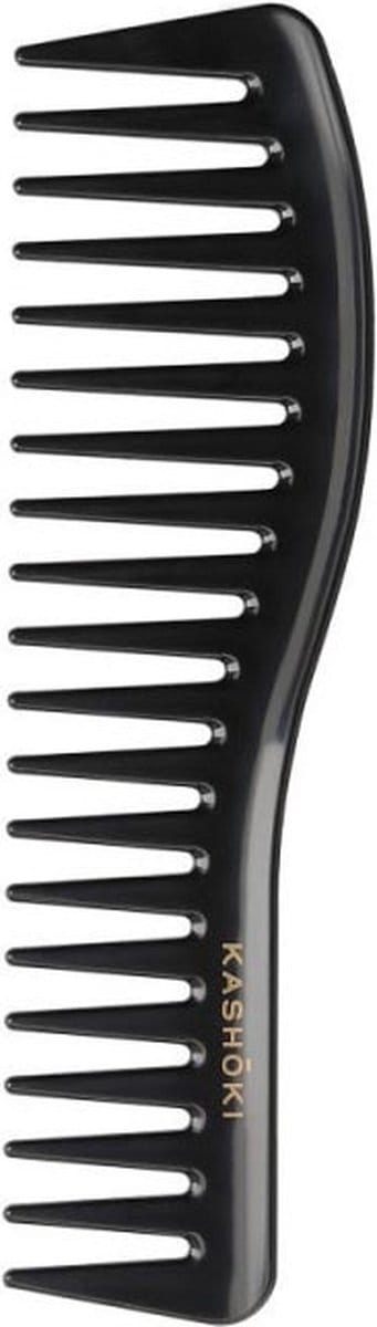 KASHŌKI - Wide Tooth Detangling Comb Sachiko - Wavy