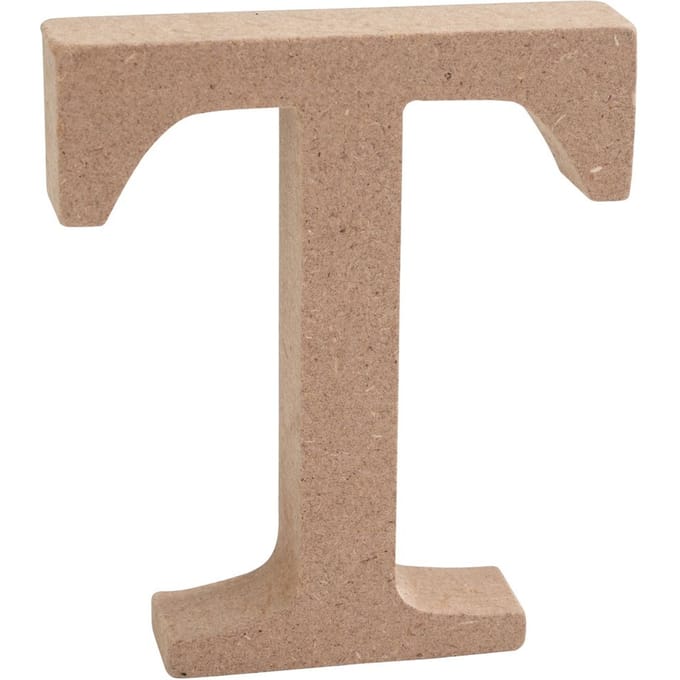 VBS MDF-brieven - Letter "T"