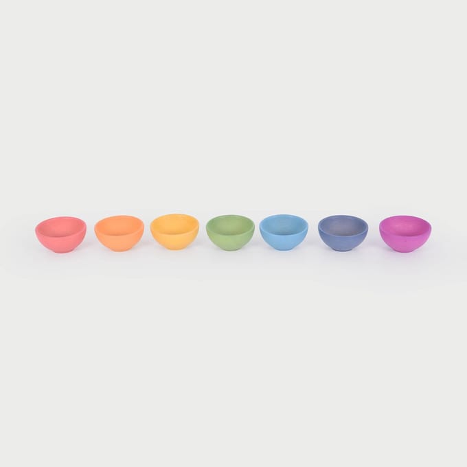 tickit® Regenboog Houten Kommen
