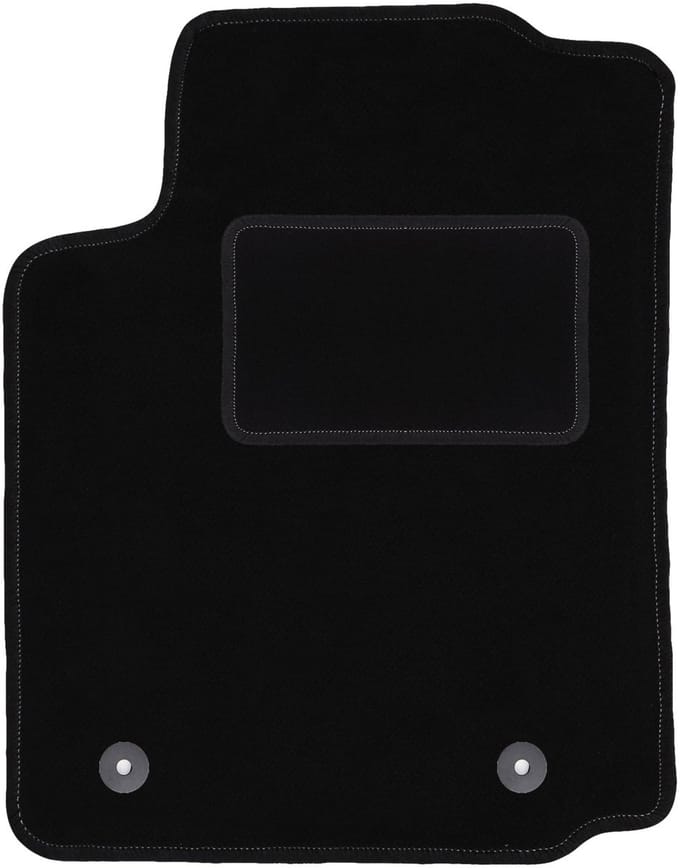 Bestuurdersmat zwart voor: Citroen C2 hatchback (2003-2009)