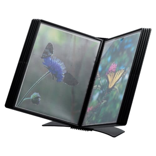 Bureaustandaard Djois Flex-O-Frame Premium A4 10-tassen zwart