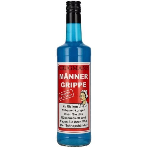 Krugmann MÄNNERGRIPPE Ice-Mint-Likör 15% Vol. 0,7l