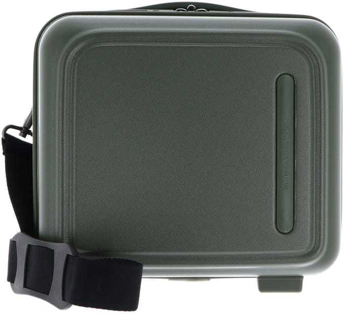 MANDARINA DUCK cosmetische tas Logoduck + Beauty Case Pine Green kaki