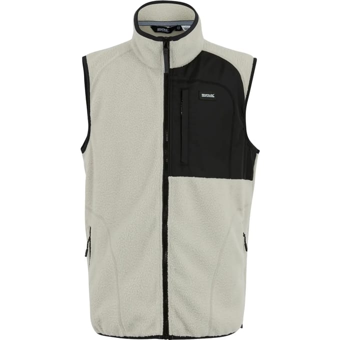 Frankie teddy fleece gilet bodywarmer met rits voor heren