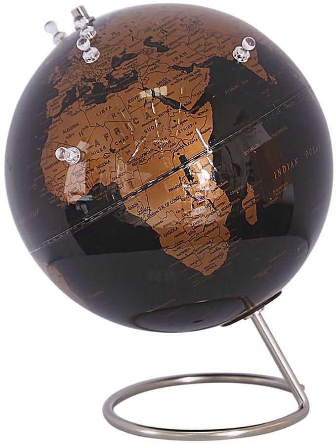 CARTIER - Globe - Zwart - Synthetisch materiaal