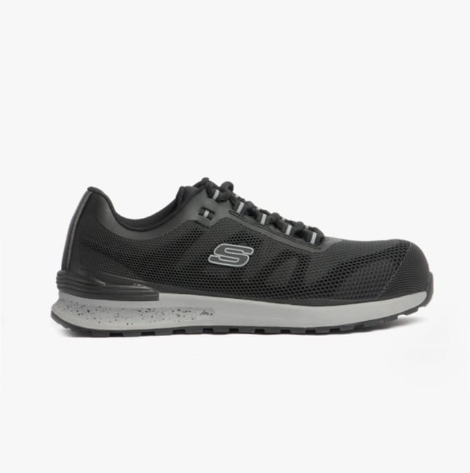 Skechers veiligheidsschoen werk BULKLIN BRAGO werkschoen 200053EC zwart