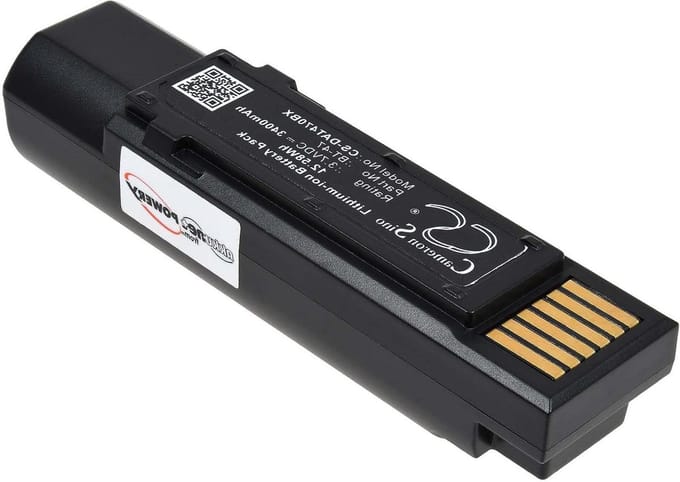 Batterij voor Scanner - Reserve Batterij - Mobiel Werken - Veilige Aansluiting - 3400 mAh - Zwart