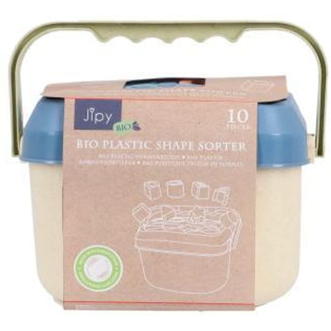 Jipy Bio Plastic Vormenstoof 10-delig Interactief speelgoed