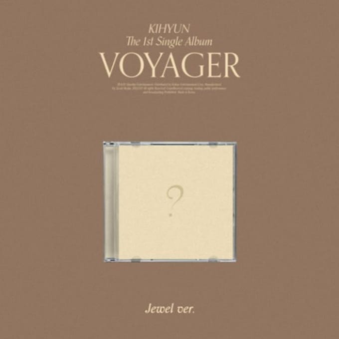 MONSTA X KIHYUN [VOYAGER] 1e single-album(Juweel ver.) 1EA gray