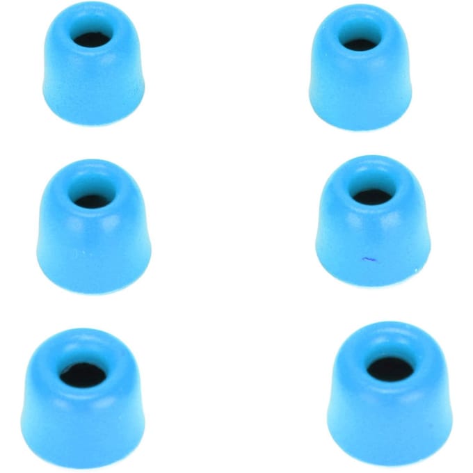 6 stuks Vervangende Oordopjes Geluidsreductie Memory Foam Oordopjes voor 4,3 mm-6,0 mm OortelefoonsBlauw blauw